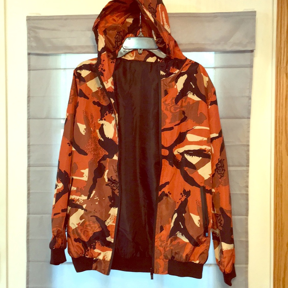 Wind Breaker with Hood Juniors Size XL